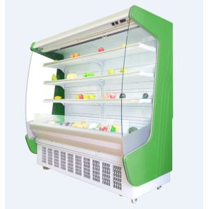 Quality Remote System Multideck Open Chiller / Beverage Refrigerator Showcase for sale