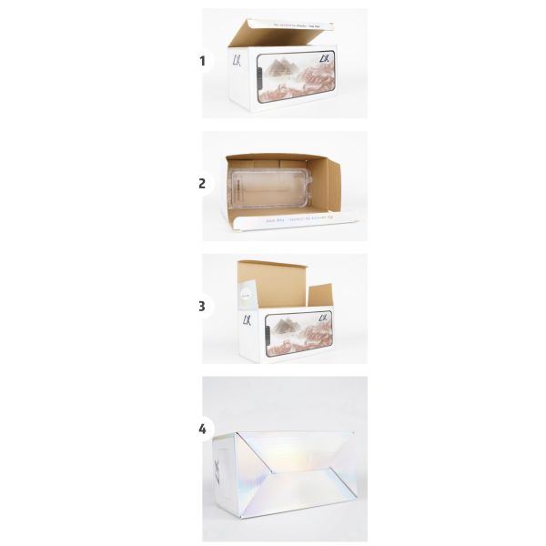 Custom Corrugated Cardboard Carton Christmas Gift Box Packaging For Small Business