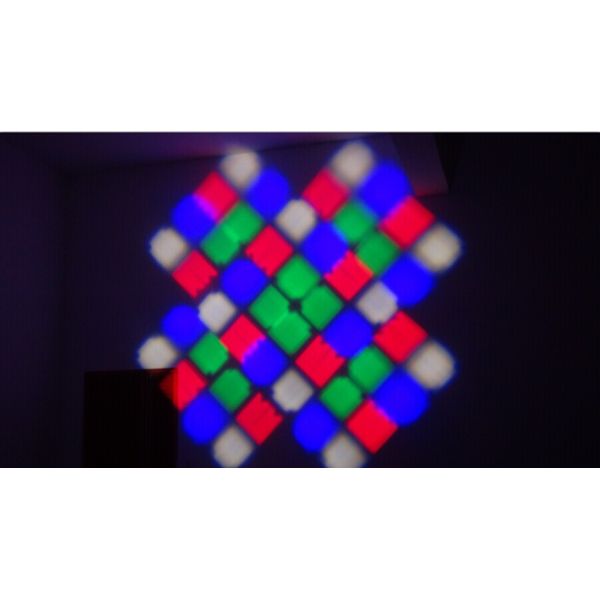 12pcs 10W 4 In 1 LED Moving Heads Beam Stage Lights Pattern Rainbow RoHS