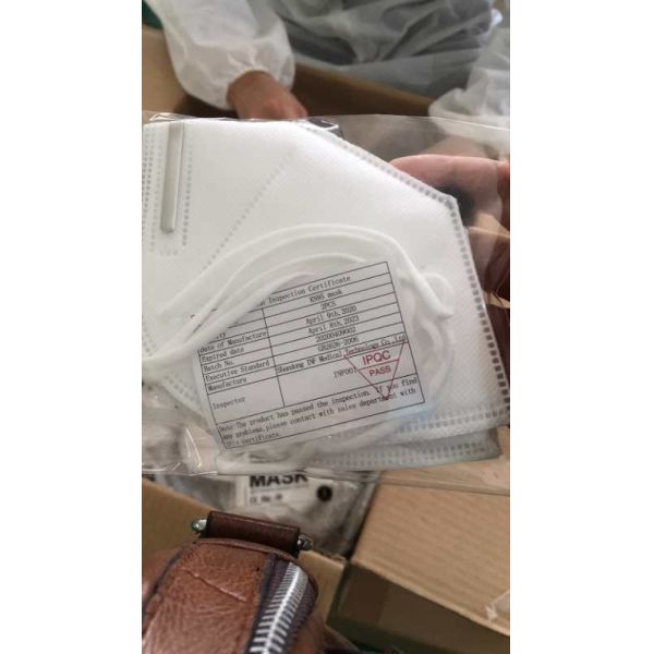 Skin Friendly Unisex KN95 Foldable Mask