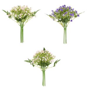 Artificial Baby's Breath Bouquet in White Perfect for Weddings and Events