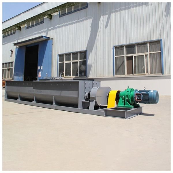 Customized Coal Charcoal Powder Twin Shaft Mixing Machine
