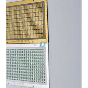 Quality Advanced Ceramic Printed Circuit Board Immersion Gold Surface Finish Al2O3 for sale