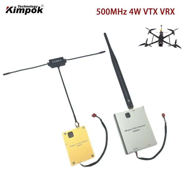 Buy 300Mhz 40km Drone Video Transmitter 4W Wireless Analog VTX Long Range at wholesale prices