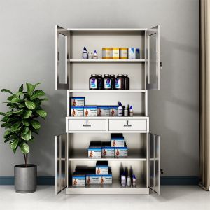 90*40*180cm Specifications Stainless Steel Medicine Cabinet for Hospital and