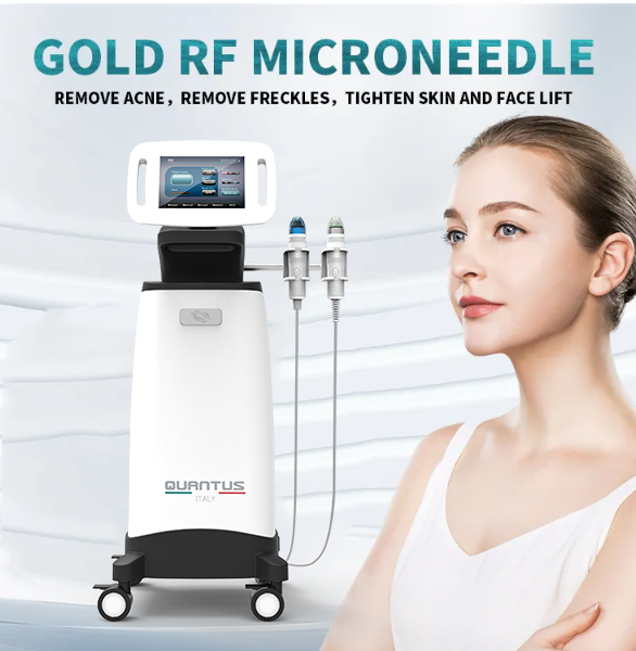 Fractional Microneedle RF Machine 25pins / 49pins For Wrinkle Removal Treatment