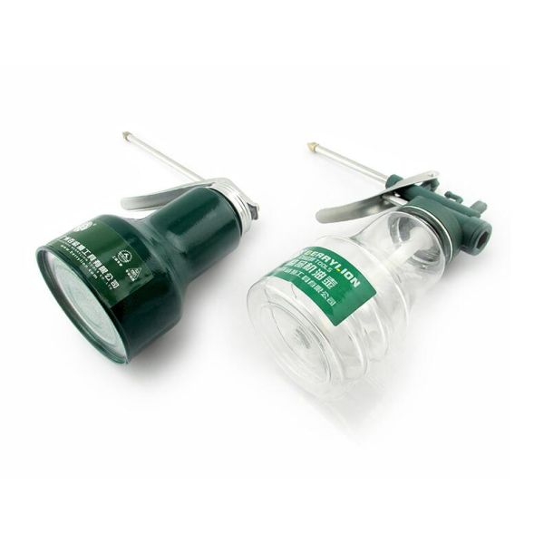 KM Plastic High Pressure Oiler 350g Transparent Oiler