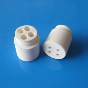 China 99% Ceramic Thermocouple Insulators Accessories Complicated Fine Grinding on sale