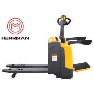 7km/H 2500KG Hydraulic Walkie Front Rider Pallet Jack