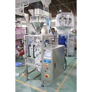 Automated Powder Packaging Machine / Vertical Packing Machine With Auger Filler