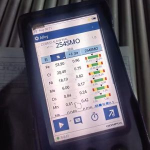 Corrosion Resistance W.Nr1.4547 UNS S31254 254SMO Stainless Steel Round Bar OD10