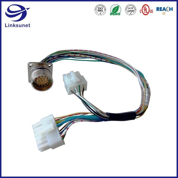 Buy High Flexibility custom wire harness with EPIC Circon M23 Circular Connector at wholesale prices