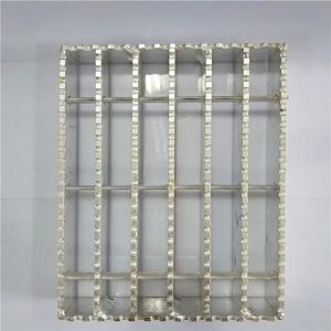Floor Iso 9011 Certified 50X50mm Aluminum Bar Grating