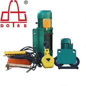 20T CD1 Electric Hoist Electric Wire Rope Hoist With Trolley