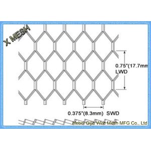 Wall Plaster Metal Wire Mesh Expanded Galvanized Sheet Nature Surface
