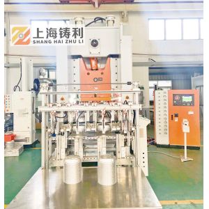 High Efficiency Aluminium Container Making Machine Pneumatic Recyclable