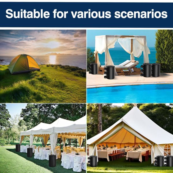 Multifunctional advertising tent with water sand filling, weight-proof sand bag,Wholesale Tent Fixed Water Bucket Advertisement Sunshade Umbrella