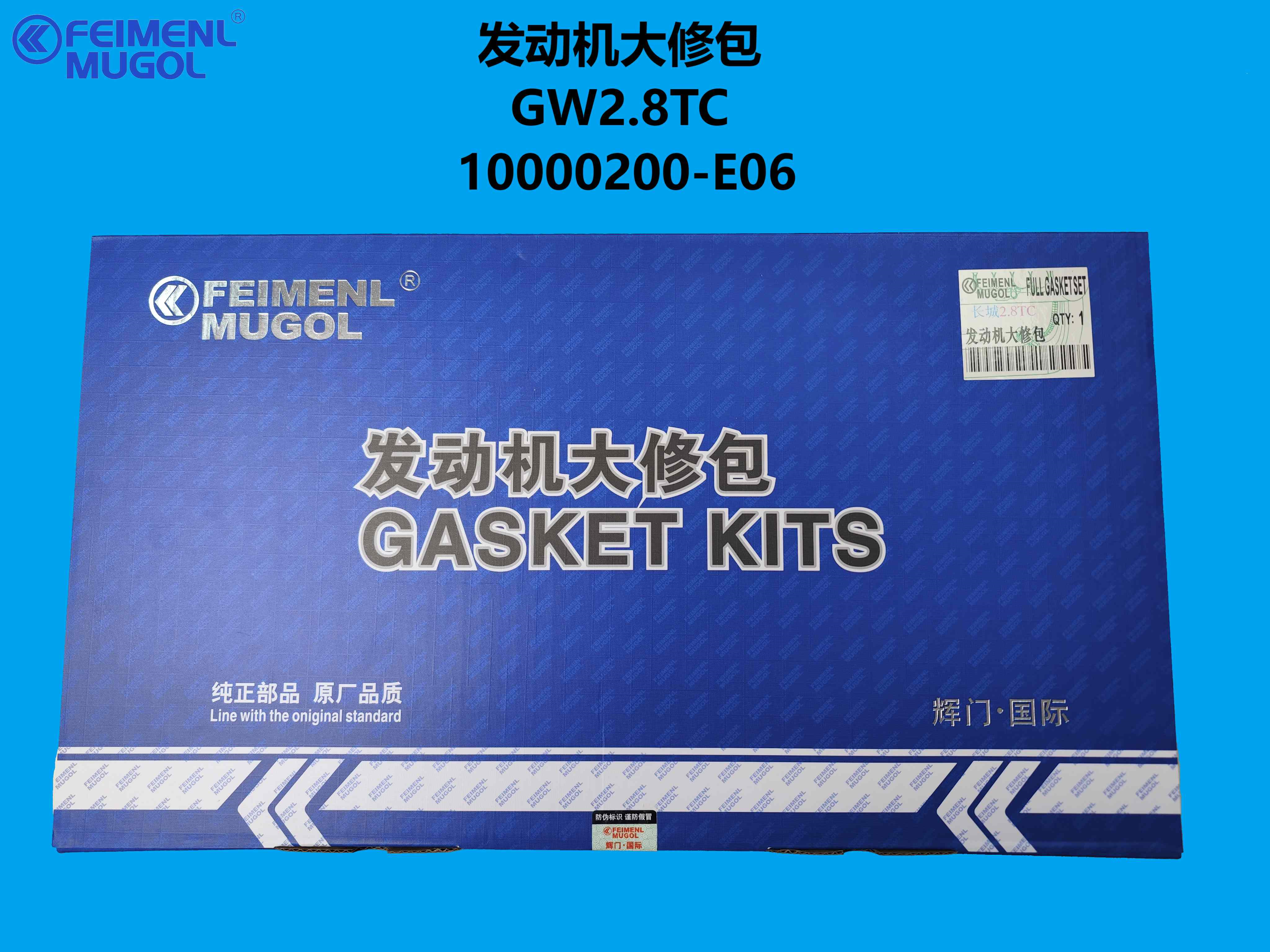 10000200-E06 OEM Engine Overhaul Kit – Designed for GW2.8TC Turbo Diesel