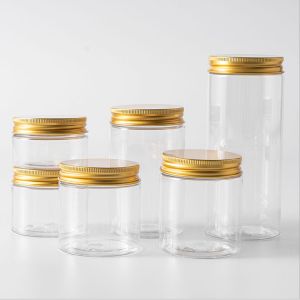 65mm Diameter Customized Logo Plastic Storage Jars for Performance