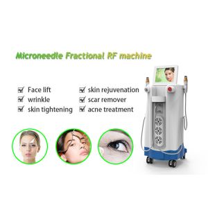 Fractional RF Microneedle machine with 3 kinds of needles for face treatment for