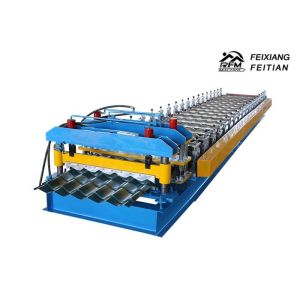 China Roofing Corrugated Sheet Roll Forming Machine , FX1004 Wall Panel Roll Forming Machine on sale