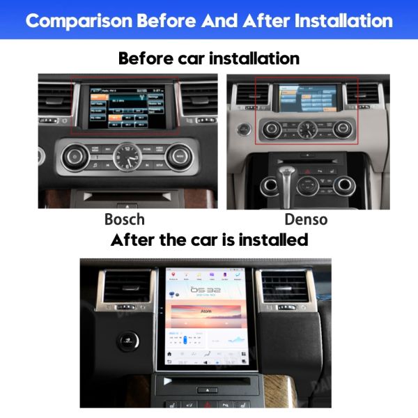 Viknav Car Radio For Range Rover Sport L320 ( 2011 2012 2013) 10.4'' Android Carplay GPS Navigation Multimedia Stereo