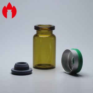 China 7ml Medicine Injection Amber Low Borosilicate Glass Vial on sale