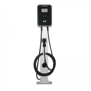 Quality Wholesale IP55 AC 380V 22KW 32A commercial ev charger with OCPP 1.6 for sale