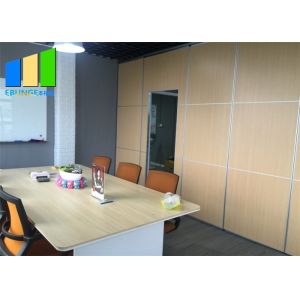 Conference Room Division Soundproof Operable Folding Partition Walls