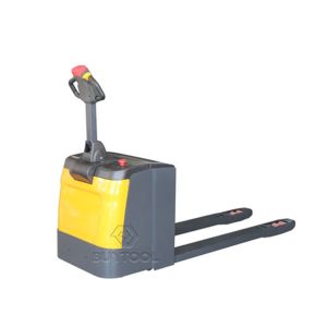 2000kg Capacity Powered Pallet Truck With Electric Power Steering