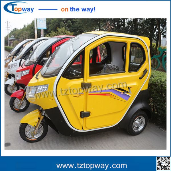 3 seats lead acid battery fashion citycoco electric tricycle scooter ebicycle