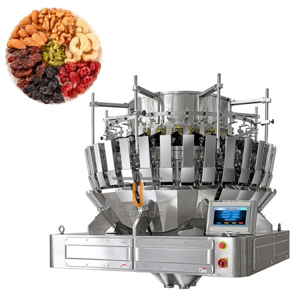 Buy Mixed Nuts Weighing And Packing Machines Fill Automatically MCU Control at wholesale prices