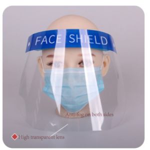Public Reusable Protective Face Shield Windproof Full Face Safety Shield