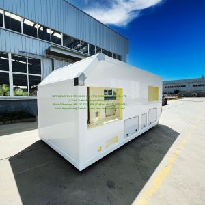 4.9x2.2x2.2m Self-Support FRP Monoblock Extrusion Camper Box for Overland