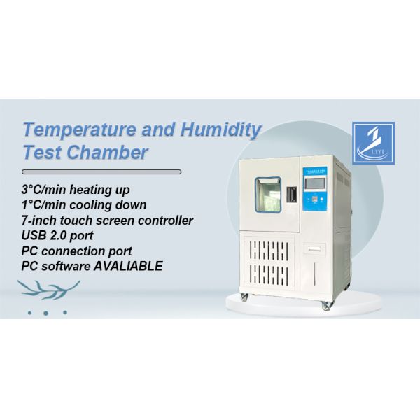 Liyi Constant 80L 225L 408L 800L Temperature and Humidity Control Test Cabinet Climate Chamber With Humidity Control