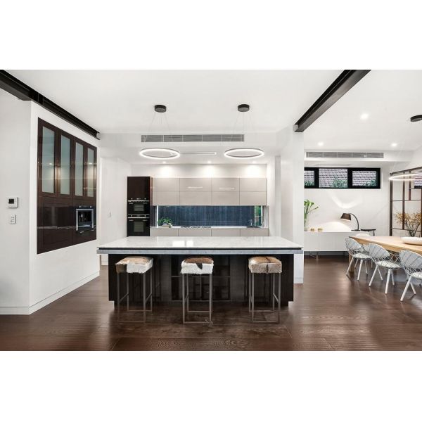 Modern Design Light Steel Frame Prefabricated House Two Storey Luxury Prefab Villa