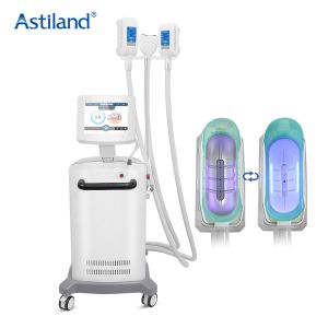 Cryolipolysis Machine Cryo Lipolaser RF Cavitation 4 In 1 Fat Freezer System For