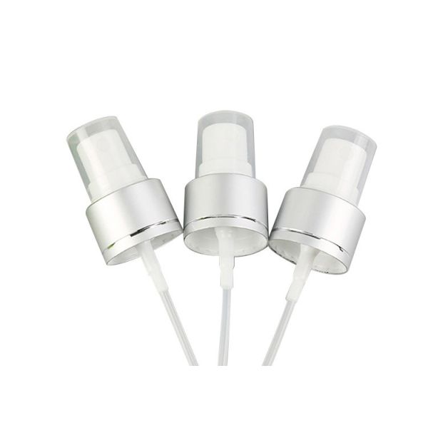 Buy Aluminum Matt Silver Fine Mist Sprayer Recyclable Eco Friendly at wholesale prices