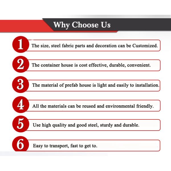 Zontop Office modular House 40 ft 4 bedroom Prefab Container House portable homes