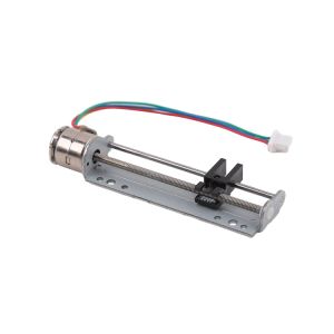 Low Noise 10mm Stepper Motor Lead Screw 39mm Stroke 0.02mm/Step 120g Thrust