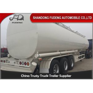 4 Compartment 3 Axles 40000L Fuel Tanker Semi Trailer