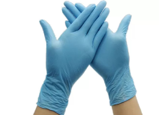 Buy Sterile Nitrile Disposable Gloves Slip Resistant Net Weight 2.7g - 4.5g at wholesale prices