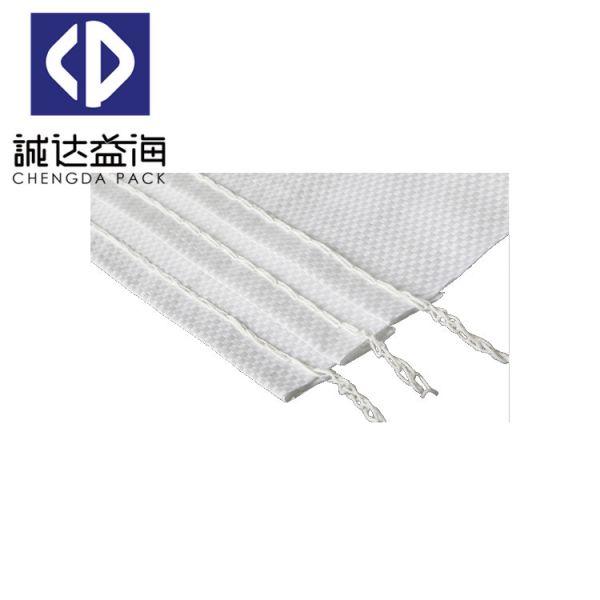 Buy 50kg Cement Flour PP Woven Bags Recyclable Grease Resistant White Color at wholesale prices