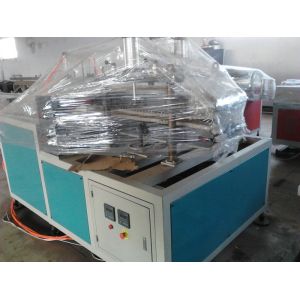 Pvc Pipe Manufacturing Process Plastic Extruder Machine With Double Screw