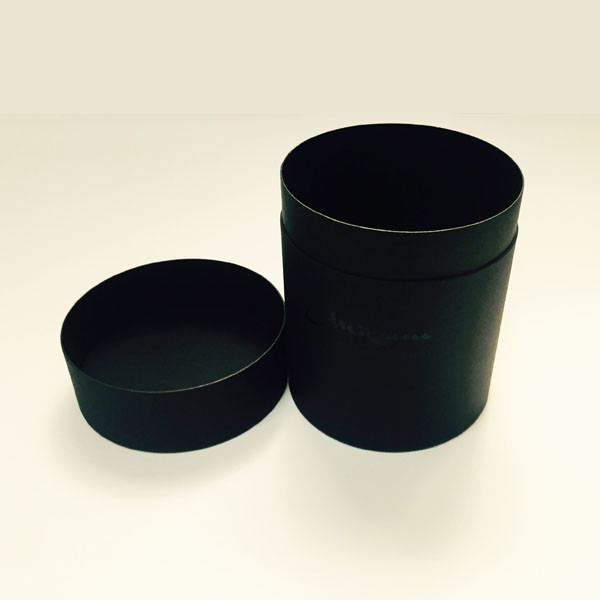 Buy Black Paper 105mm Diameter H150mm Tube Carton Packaging at wholesale prices