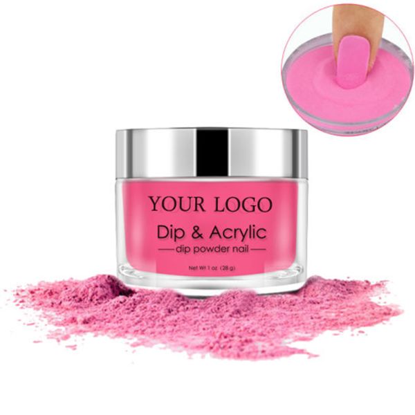 Wholesale Custom Your Logo Fast Dry High Gloss Beautiful Acrylic Powder for Finger Nail Beauty