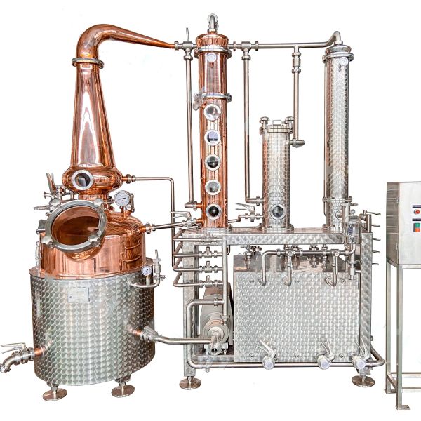 Buy 200l Spirit Distillery Equipment Whiskey Gin Beverage Distillery Moonshine at wholesale prices