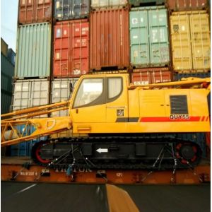 XGC55T 55 Ton Telescopic Boom Crawler Crane Second Hand 155kw