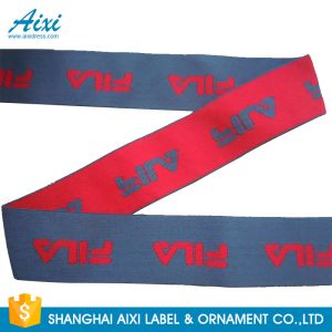 Spandex Webbing Tape Jacquard Elastic Waistband Soft Underwear Custom Logo