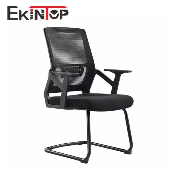 Buy Aluminum Mesh Folding Office Chair , Bank Visitors Chairs With Armrest OEM ODM at wholesale prices